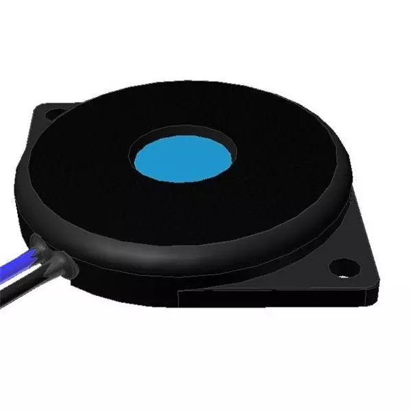 PUI AUDIO Transducers Piezoelectric Flange Mount 88 dBA Sound Pressure Level, AT-2460-TF-LW100-R