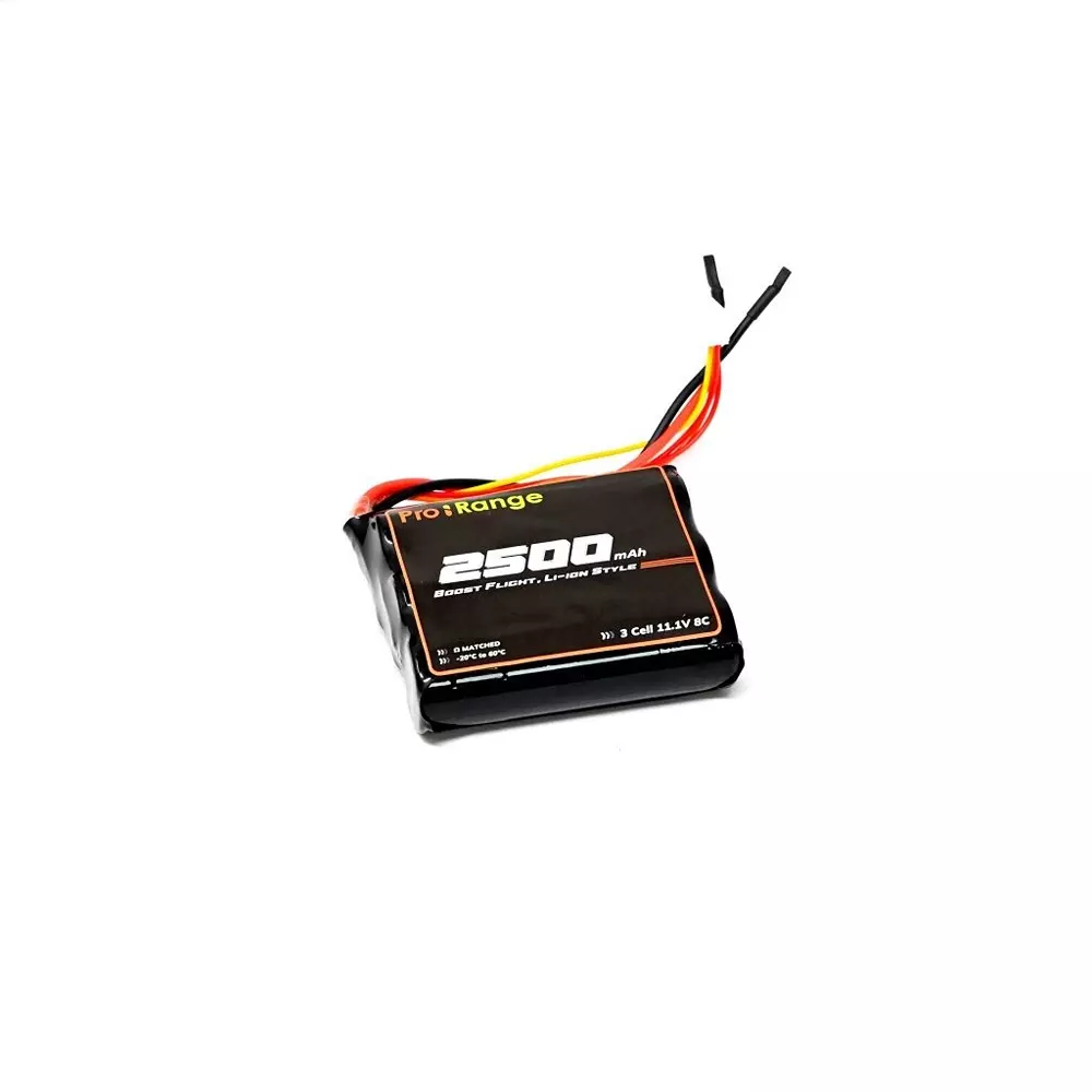 Pro-Range ISR 18650 11.1V 2500 mAh 8C 3S1P Li-Ion Battery Pack