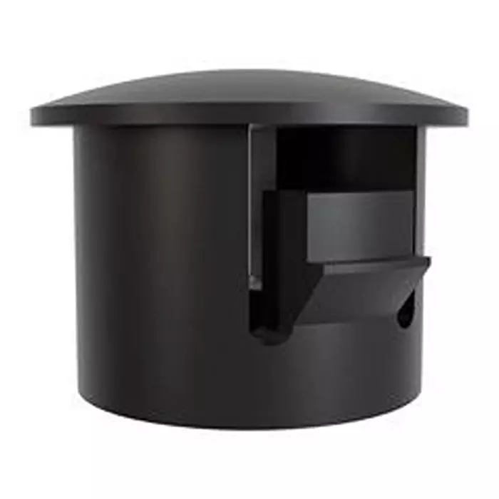 ESSENTRA COMPONENTS Hole Plug, Nylon 6, Black, 0.25", 62Mp0250