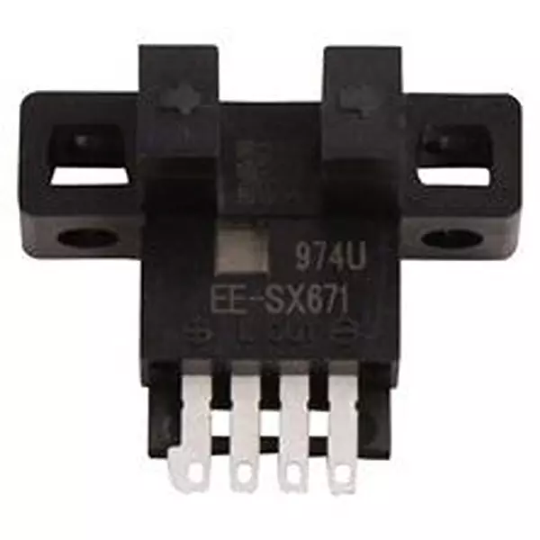 OMRON INDUSTRIAL AUTOMATION Photo Interrupter, Through Beam, 5Mm, Ee-Sx671