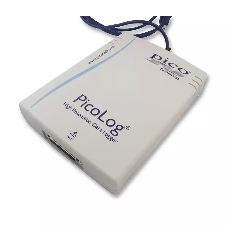 PICO TECHNOLOGY Data Logger, 24Bit, 16Ch, Usb, Adc-24