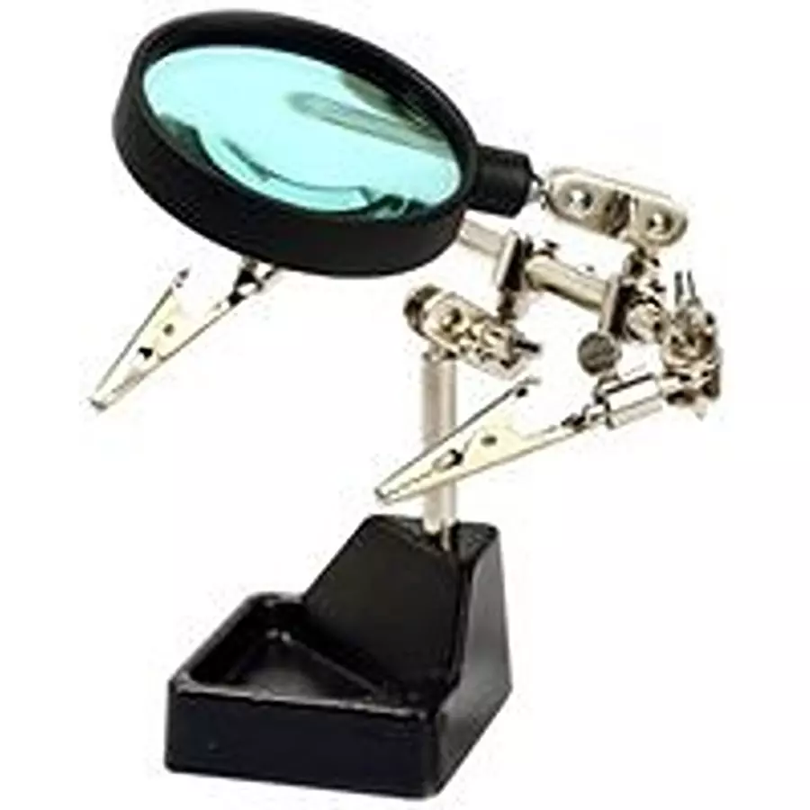 MULTICOMP PRO Helping Hand W/ Magnifier, 60Mm Len Sz, Mp014021