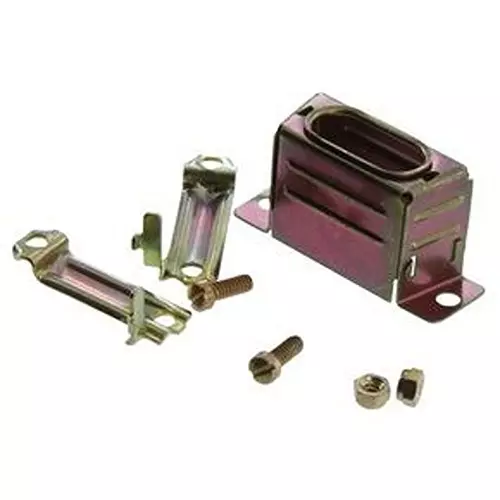 ITT CANNON Back Shell, Clamp, D Sub, Da, Brass/Steel, M85049/48-1-2F