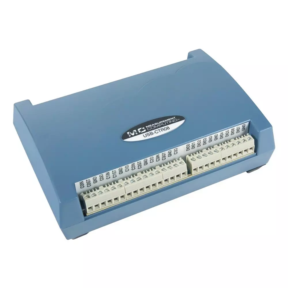 DIGILENT Counter/Timer Device, 8Ch, 48Mhz, Mcc Usb-Ctr04