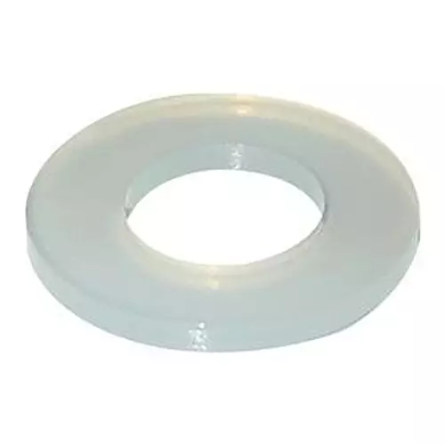 ESSENTRA COMPONENTS Flat Washer, Natural, M3/3.2Mm Id/9Mm Od, 17M03Din34816 (Pack of 100)