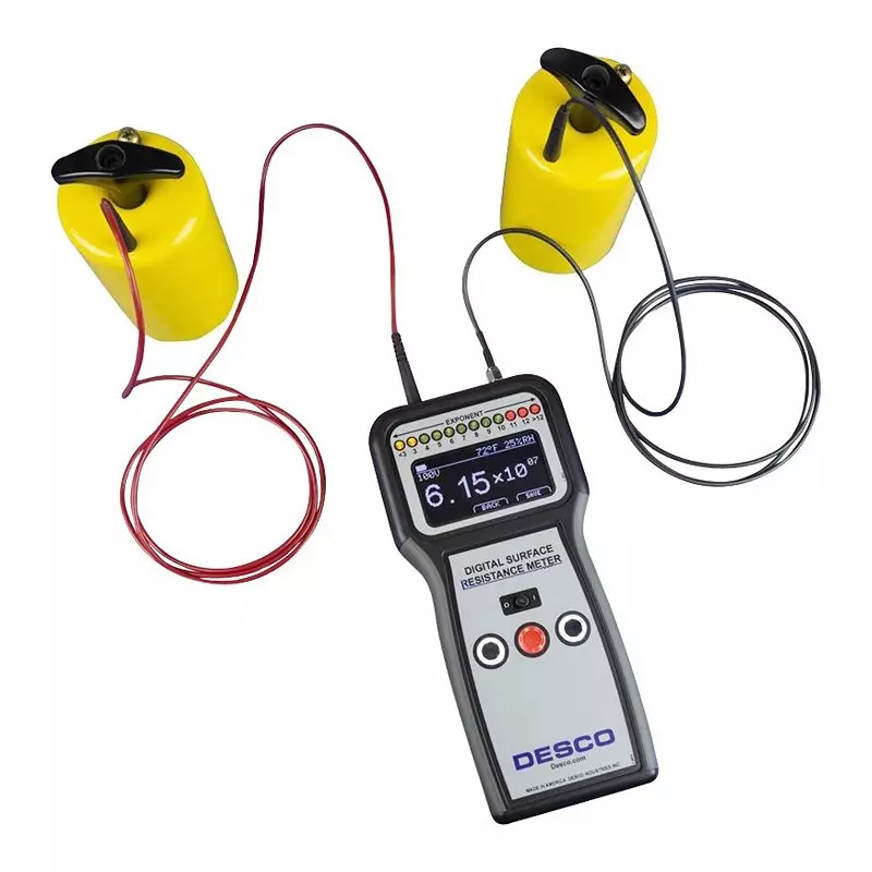 DESCO Digital Surface Resistance Meter Kit, 19290