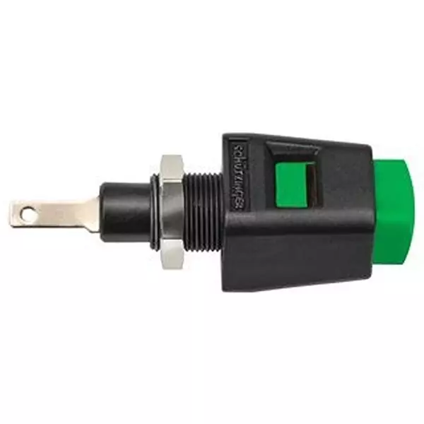 SCHUTZINGER Quick-Release Terminal-Green, Esd 6554 / Gn