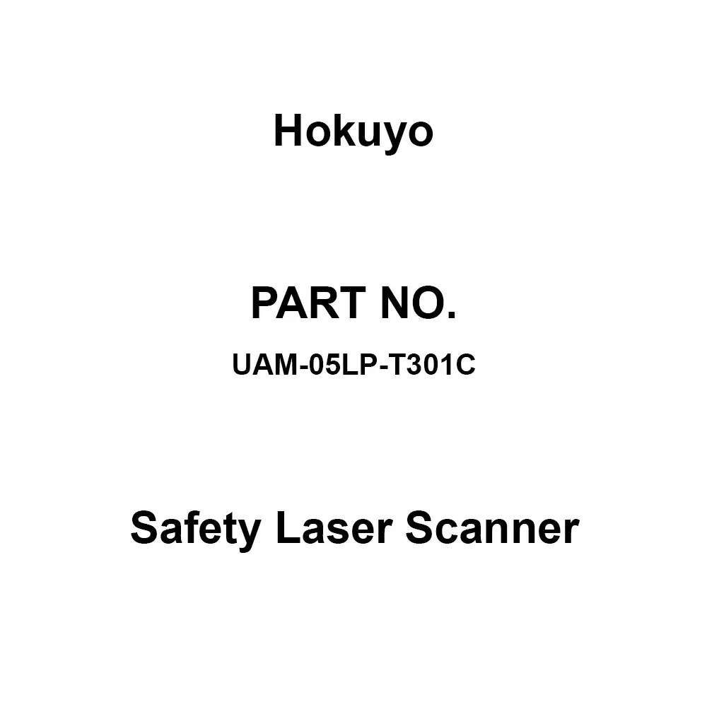 Hokuyo Safety Laser Scanner, UAM-05LP-T301C