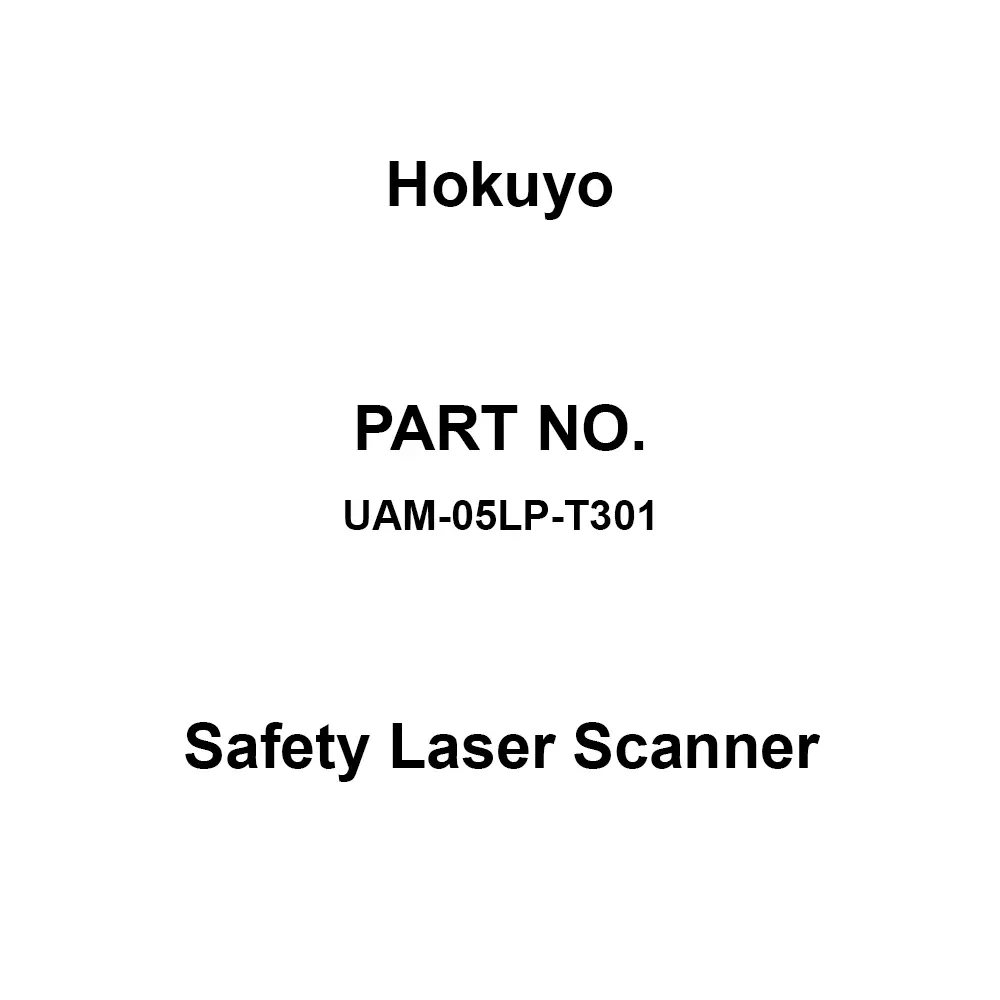 Hokuyo Safety Laser Scanner, UAM-05LP-T301