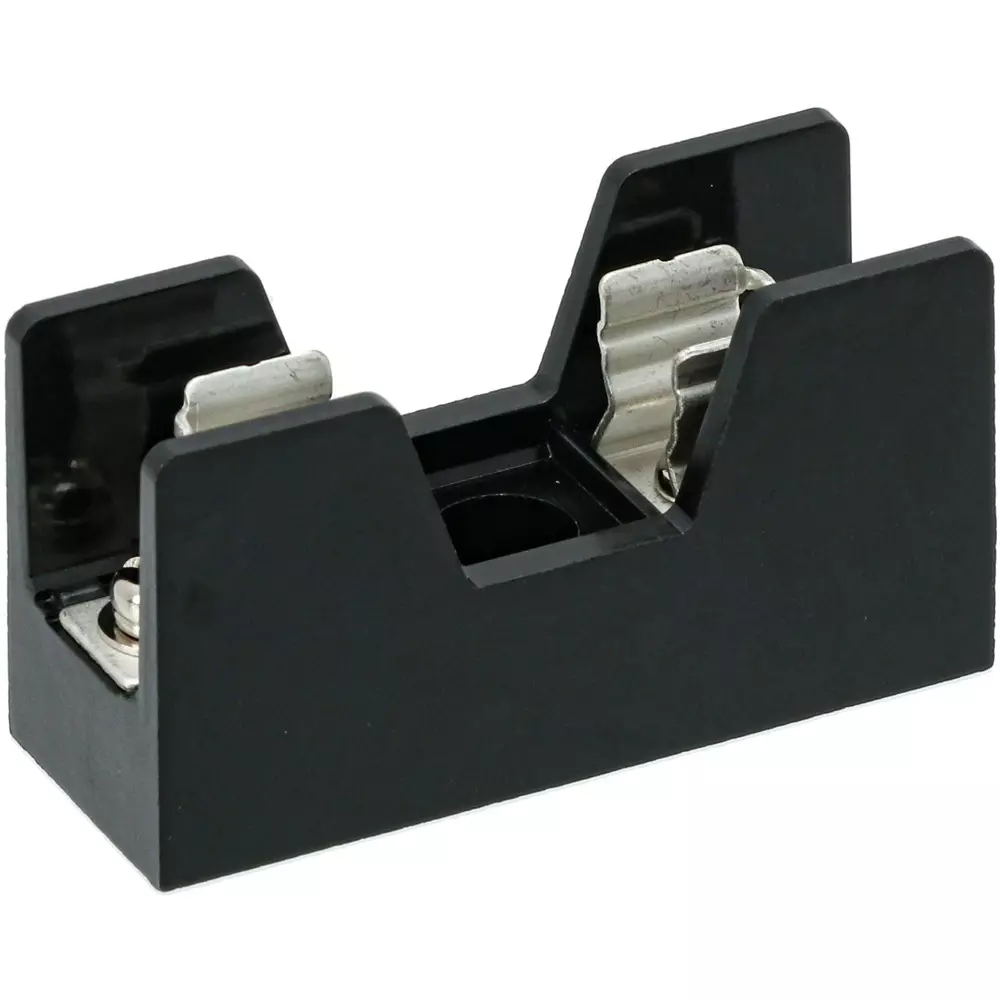 Sato Parts Fuse Holder Horizontal Type DC500V, 100 mΩ or More Black for FG-40, F-7135