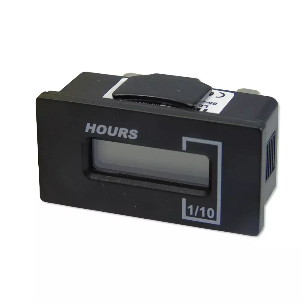 MULTICOMP PRO Lcd Hour Meter 85 V AC Supply Voltage Min 250 Max 0 h Time, MP011715