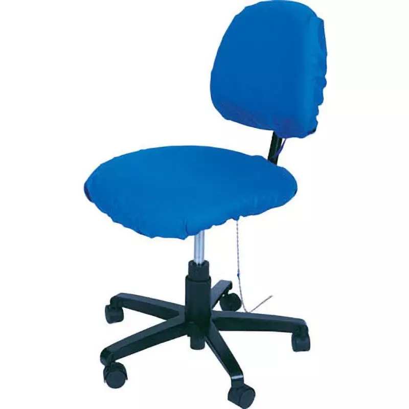 DESCO Antistatic Chair Cover Blue, 7200