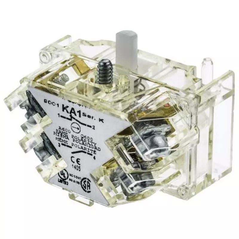 Schneider Electric Contact Block Body/fixed collar included: No Spec, 9001KA1