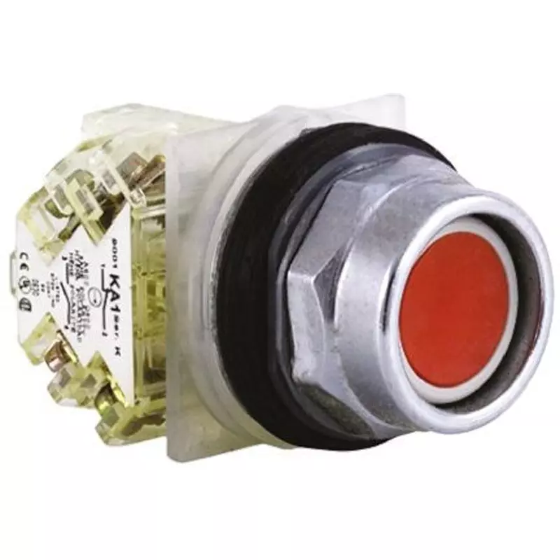 Schneider Electric Push Button Head Push button: Metal Material Better World Products: Yes Spec, 9001KR1R