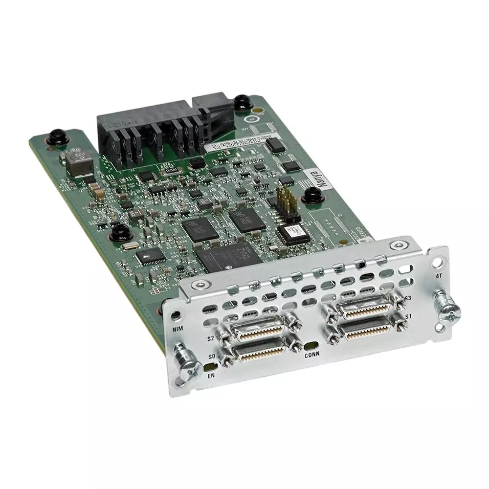 Cisco WAN Interface Card 4 Port for Wide Area Network, NIM-4T