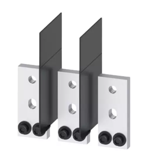 Siemens Sentron 3VA Series 3 Pcs Busbar Extension Accessory with In-Built Phase Barriers for 3 Pole, 3VA15 800A/ 1000A MCCB, 3VA9603-0QB00