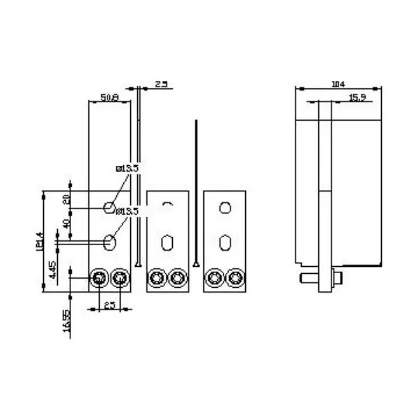 siemens-sentron-3va-series-3-pcs-busbar-extension-accessory-with-in-built-phase-barriers-for-3-pole-3va15-800a-1000a-mccb-3va9603-0qb00