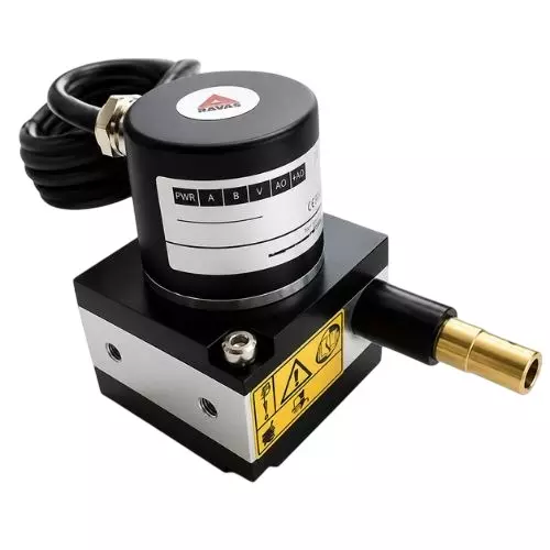 ENRICH Draw Wire Sensor 5 kΩ Analog Resistive Output ±0.05%–0.08% Linearity 0.005% Repeatability