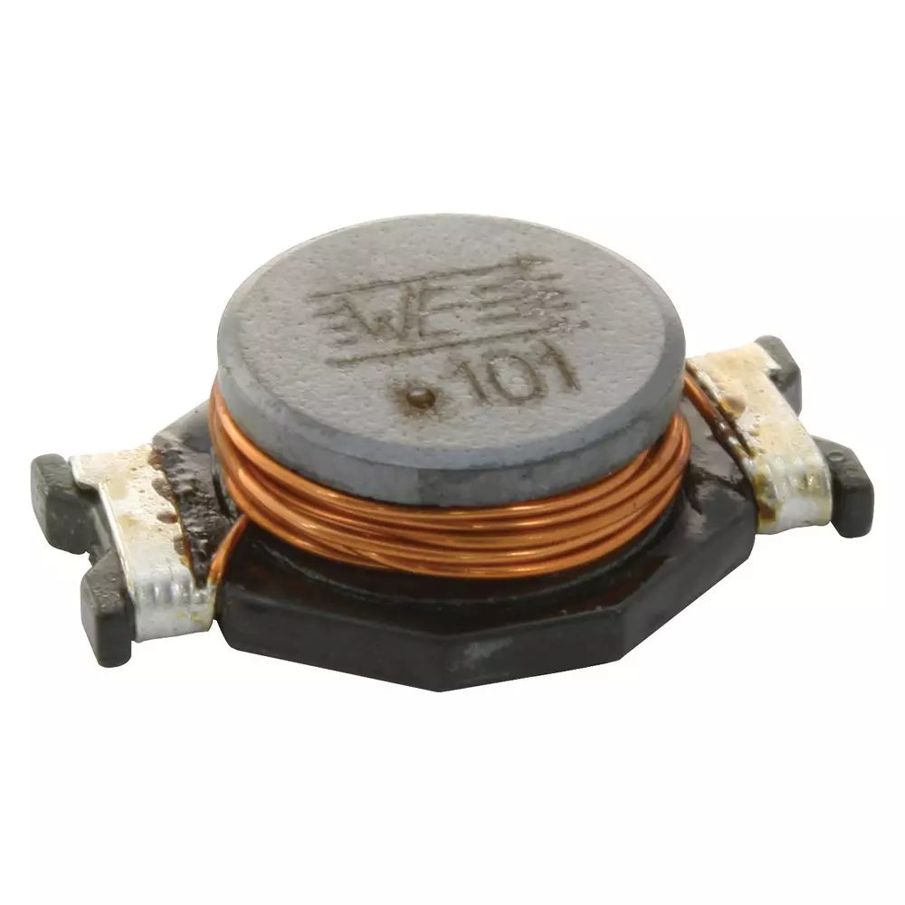 WURTH ELEKTRONIK SMD Power Inductor Choke, 100UH, 7445720