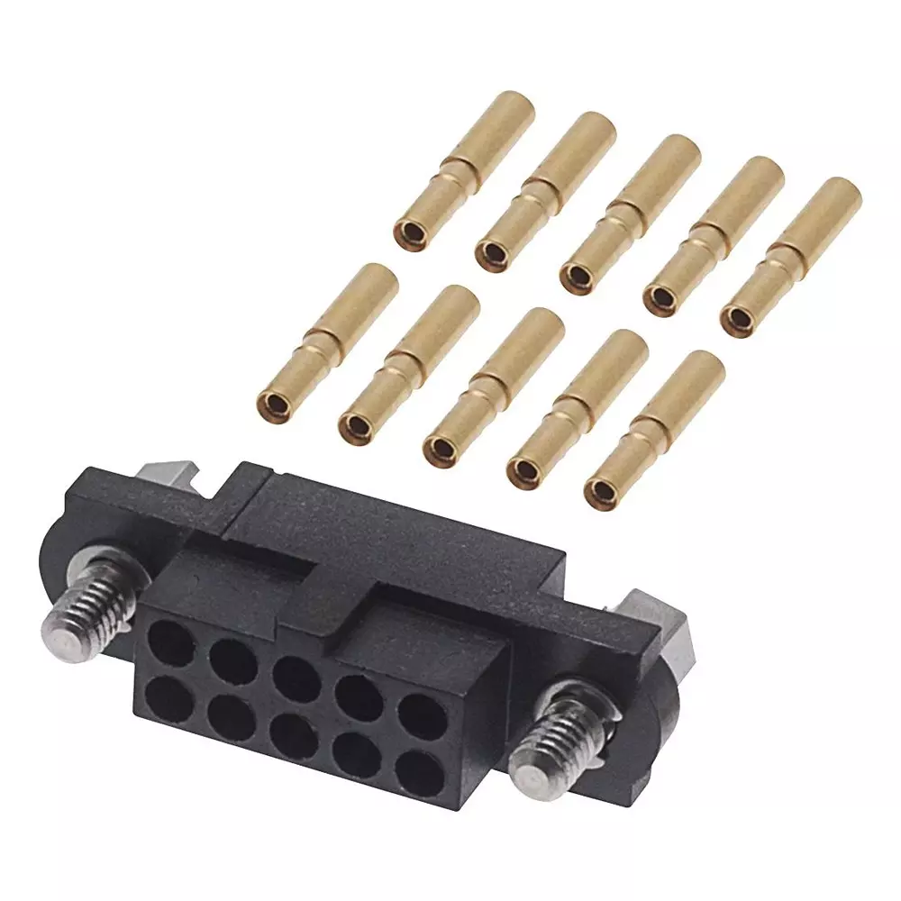 HARWIN CONNECTOR, RECEPTACLE, 10POS, 2ROW, 2MM, M80-4601005