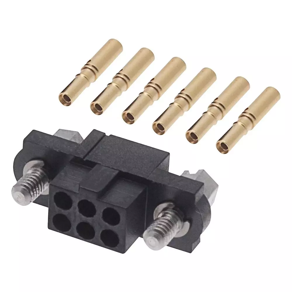 HARWIN CONNECTOR, RECEPTACLE, 6POS, 2ROW, 2MM, M80-4610605