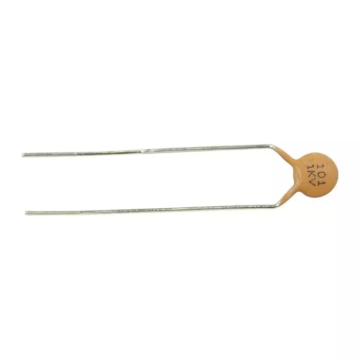 MULTICOMP PRO Single Layer Ceramic Capacitors CERAMIC CAPACITOR 100PF, 1000V, Y5P, 10%, RADIAL, MCC11B101K3AS6L-RH (Pack of 5)