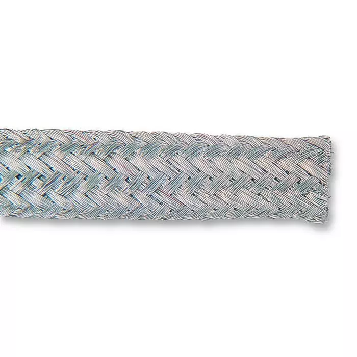 MULTICOMP PRO Sleeving WIRE BRAID, COPPER TINNED, 63A, 25M, 24X10X0.2 2534P