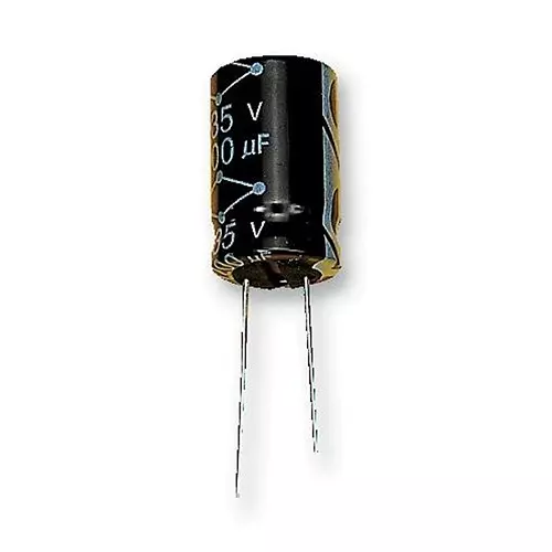 MULTICOMP PRO Leaded Aluminium Electrolytic Capacitors CAP, 330µF, 10V, 20%, MCRH10V337M8X11 (Pack of 15)