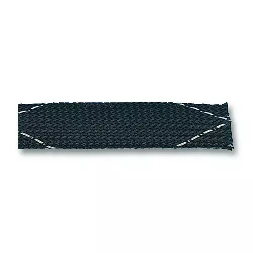 MULTICOMP PRO Sleeving SLEEVING, BRAID, 100M, PBTAMFR64BK100C (Pack of 100)