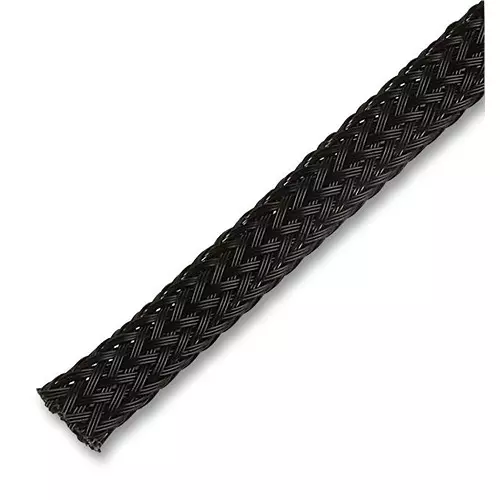 MULTICOMP PRO Sleeving SLEEVING, BRAID, 50M, PA6622BK50C (Pack of 50)