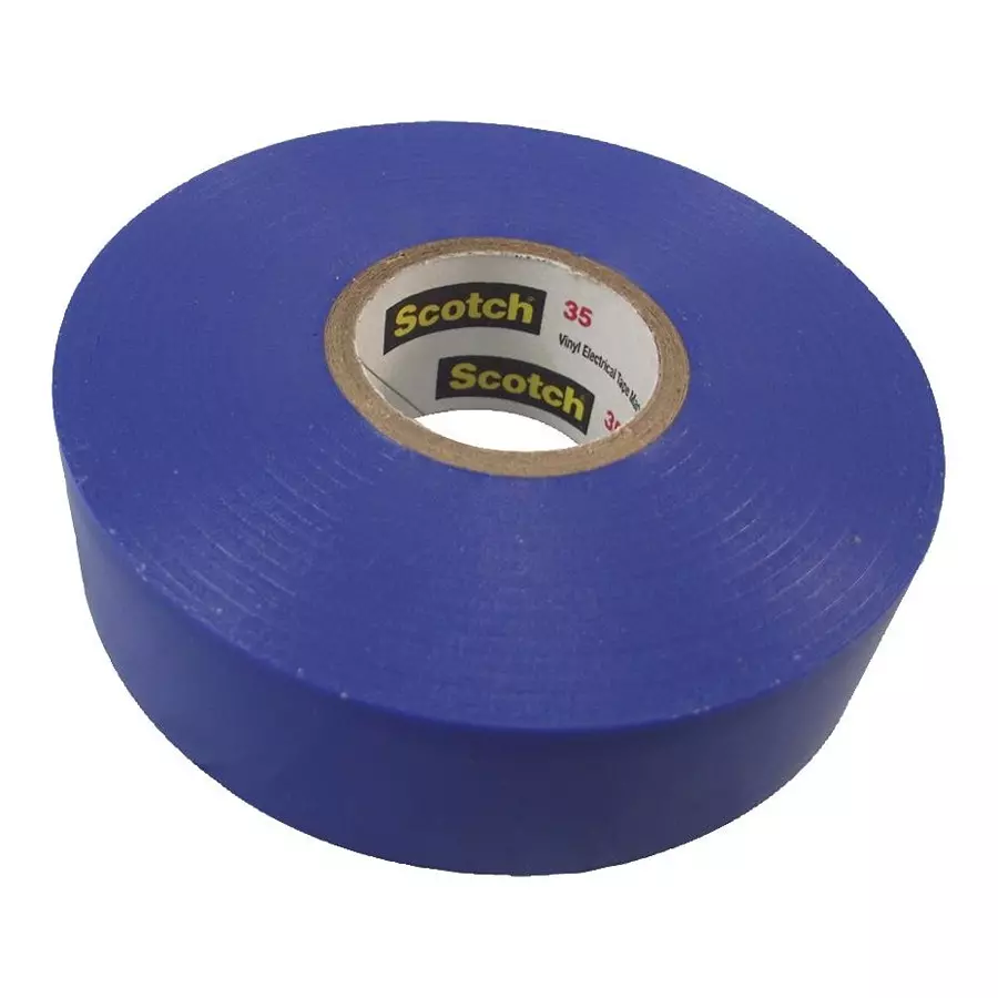 3M ELECTRICAL INSULTAPE, PVC, 20M X 19.05MM, 35 19MM BLUE