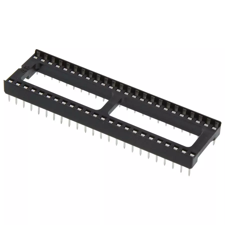 3M DIP SOCKET, 48POS, 2.54MM, 4848-6000-CP