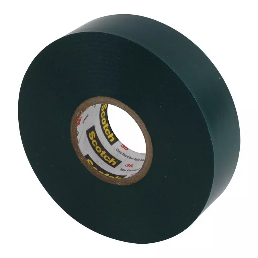 3M TAPE, INSULATION, PVC, GREEN 0.75INX66FT, 35 GREEN (3/4X66FT)