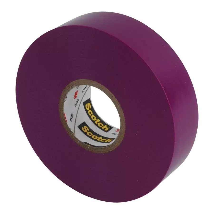 3M ELECTRICAL INSUL TAPE, PVC, 66FT X 0.75", 35 VIOLET (3/4X66FT)