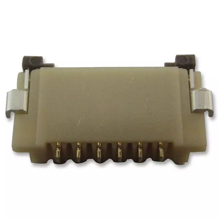 HIROSE(HRS) CONNECTOR, FPC/FFC, SMT, 1MM, 6WAY, FH12-6S-1SH(55) (Pack of 10 Pcs)