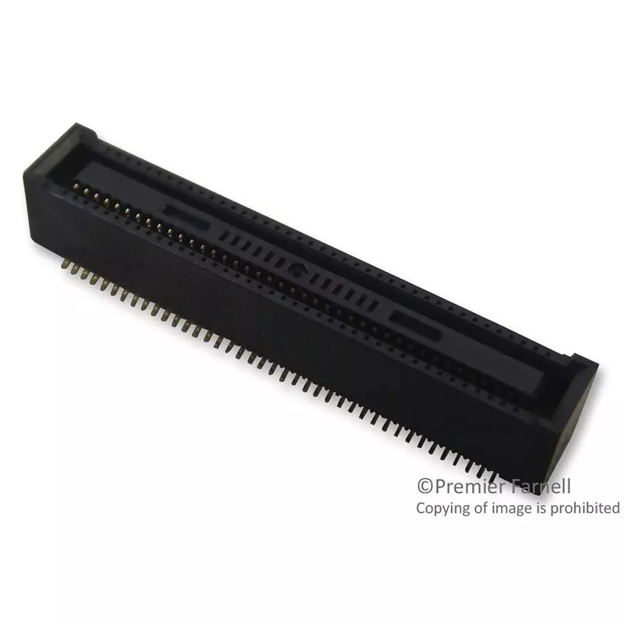 HIROSE(HRS) CONNECTOR, STACKING, RCPT, 80POS, 2ROW, DF40HC(3.5)-80DS-0.4V(51)