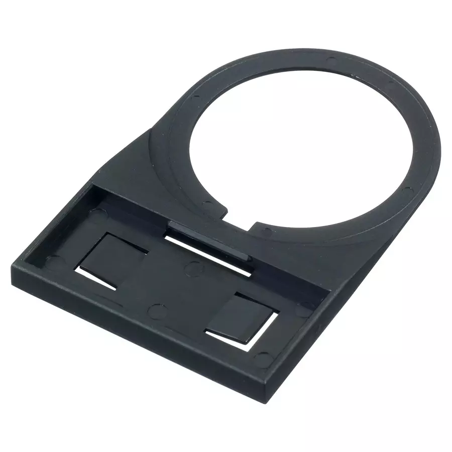 IDEC BLANK NAMEPLATE, PLASTIC, 22MM, BLACK, CWAM