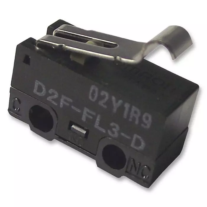 OMRON ELECTRONIC COMPONENTS MICROSWITCH, SIM ROLLER, 1A, SOLDER, D2FFL3D