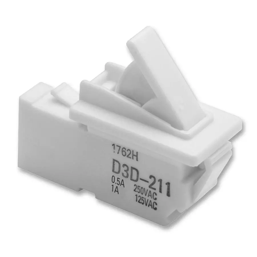 OMRON ELECTRONIC COMPONENTS SWITCH, DOOR, LEVER, SPDT, 1A, D3D211