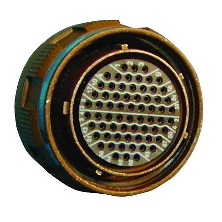 SOURIAU-SUNBANK / EATON CIRCULAR CONNECTOR, PLUG, SIZE 9, 6 POSITION, CABLE, D38999/26FA35SN.