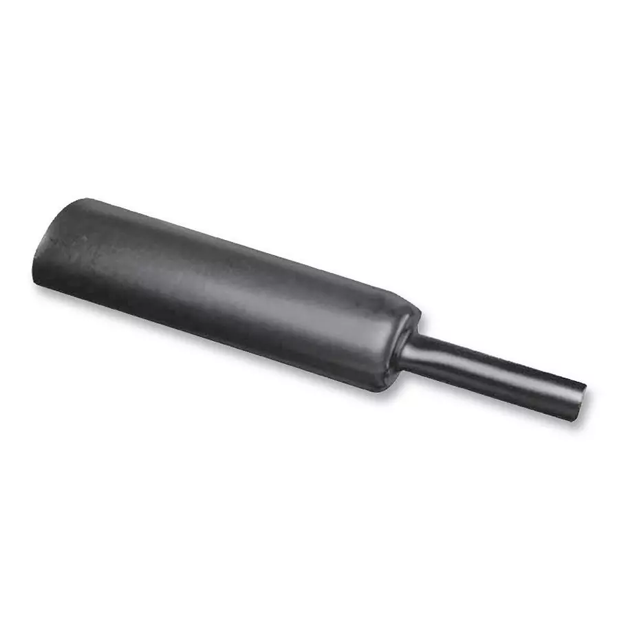 RAYCHEM - TE CONNECTIVITY HEAT SHRINK, 63MM, BLACK, 1.2M, RMW-63/19-1200/ADH-0