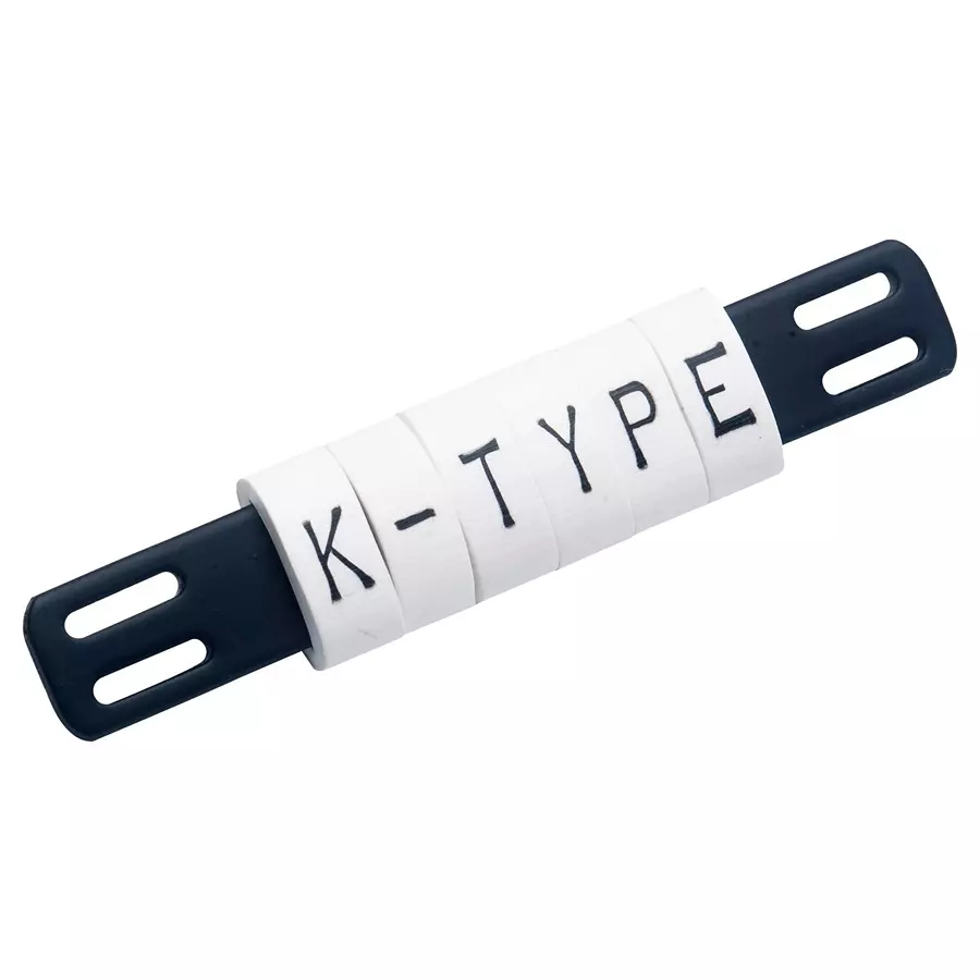 RAYCHEM - TE CONNECTIVITY CABLE MARKER, PVC, 6MM, WHITE, 13611930 (Pack of 500 Pcs)