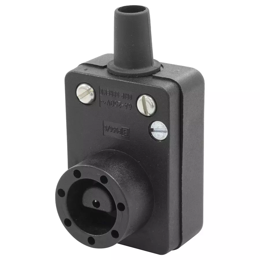BULGIN LIMITED SOCKET, REWIREABLE, 6A, FREE, PX0956/S