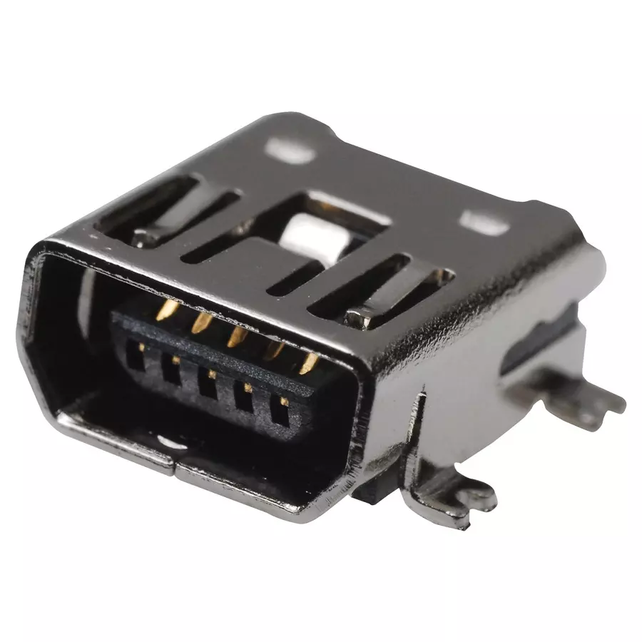 SAMTEC MINI USB, 2.0 TYPE AB, RECEPTACLE, SMT, MUSB-05-F-AB-SM-A