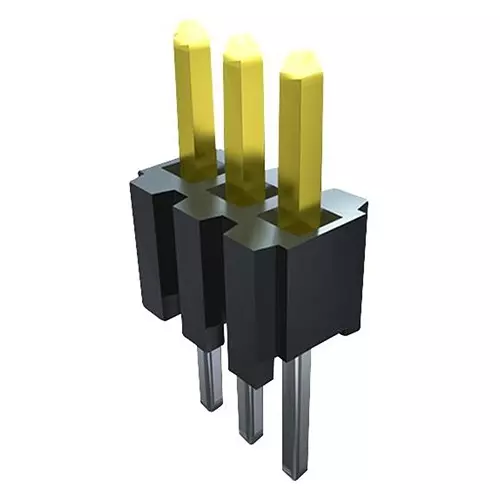 SAMTEC CONNECTOR, HEADER, 4POS, 1ROW, 1.27MM, TMS-104-01-L-S (Pack of 10 Pcs)