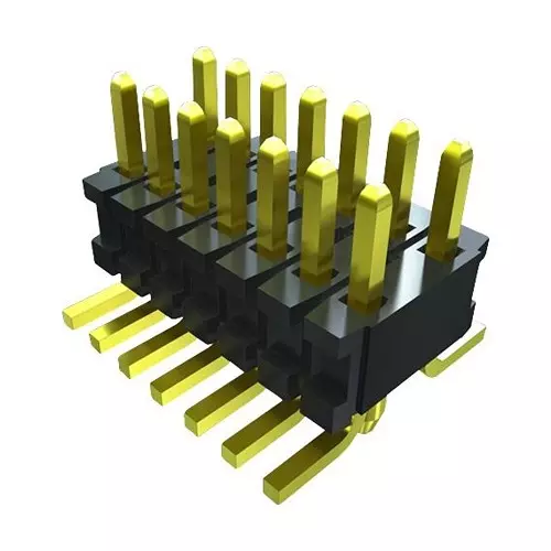 SAMTEC CONNECTOR, HEADER, 20POS, 2ROW, 1.27MM, FTR-110-51-S-D-06