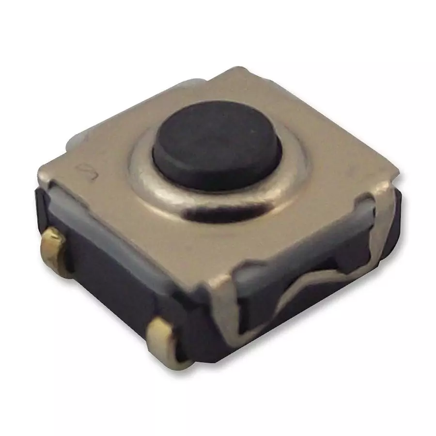 C&K COMPONENTS Switch, Spst, 0.05A, 32Vdc, 1.6N, Smd, KSC321JLFS (Pack of 10)