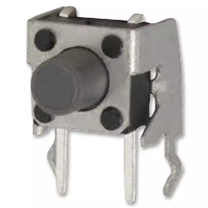 C&K COMPONENTS Switch, Spst, 0.05A, 12Vdc, Tht, R/A, PTS645VH58-2 LFS. (Pack of 10)