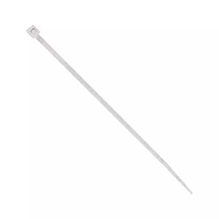 HELLERMANNTYTON Cable Tie, Natural, 200 mm, Pk100, 111-05013 (Pack of 100)
