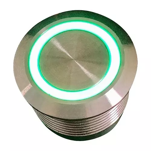 C&K COMPONENTS Anti Vandal Sw, Spst, 2A, 36Vdc, Panel, ATPS22SL5612M2SA04G